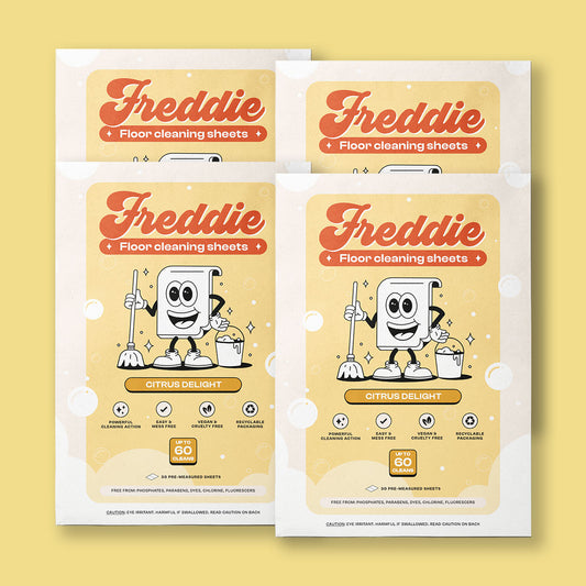 4x Floor Cleaning Sheets