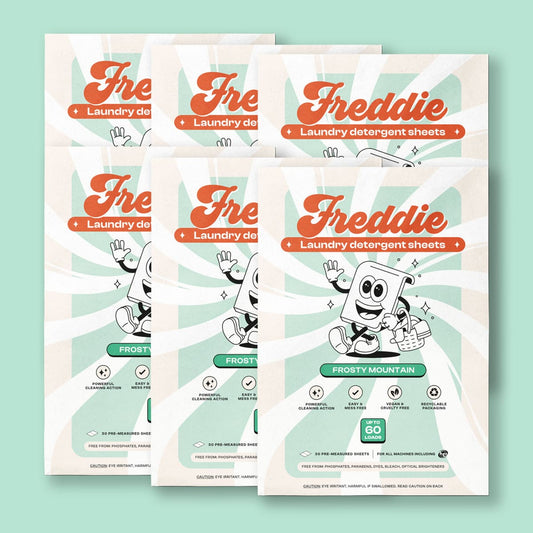 6x Laundry Detergent Sheets --